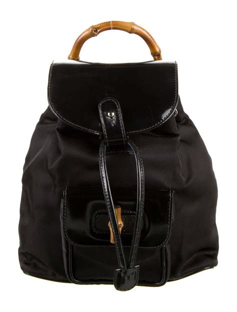 gucci mini bamboo backpack|gucci bamboo bag price.